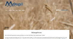 Desktop Screenshot of mcdougallacres.com